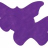Фиолетовые пестисы в виде бабочек