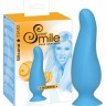 Голубая анальная втулка Smile  Hopper - 10 см.