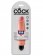 Телесный вибратор-реалистик 6  Vibrating Stiffy - 17,8 см.