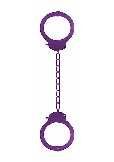 Фиолетовые оковы на ноги Pleasure Legcuffs