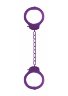 Фиолетовые оковы на ноги Pleasure Legcuffs