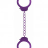 Фиолетовые оковы на ноги Pleasure Legcuffs