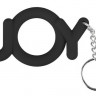 Черное эрекционное кольцо Joy Cocking