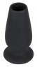 Большая пробка с тоннелем Lust Tunnel Plug XL - 13 см.