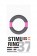 Серое эрекционное кольцо NEON STIMU RING 37MM GREY/PINK