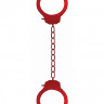 Красные оковы на ноги Pleasure Legcuffs