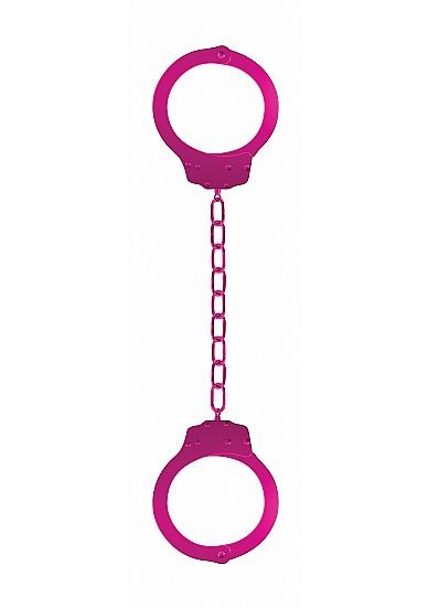 Металлические розовые оковы Pleasure Legcuffs