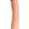 Вибратор телесного цвета Realistic Cock Vibe - 20 см.