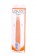 Телесный вибратор Long John Realistic Thrusting Vibrator с функцией толкания - 20 см.