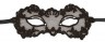 Черная ажурная маска Lingerie Mask