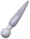 Белый вибромассажёр Mimi Magic Wand - 19,2 см.
