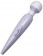 Белый вибромассажёр Mimi Magic Wand - 19,2 см.