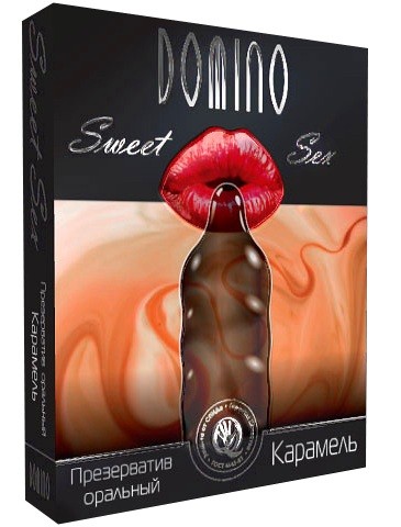 Презерватив DOMINO Sweet Sex  Карамель  - 1 шт.