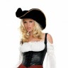 Женская пиратская шляпа