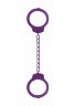 Металлические фиолетовые оковы Pleasure Legcuffs