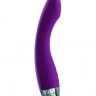 Фиолетовый вибратор Amy - 17 см.