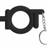 Чёрное эрекционное кольцо Hot Cocking