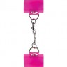 Розовые наручникиTranslucent Handcuffs with Velcro