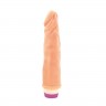 Вибратор Realistic Cock Vibe телесного цвета - 21 см.