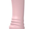 Розовый гладкий вибратор FLEXIBLE SWEETHEART - 12 см.