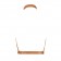 Коричневая портупея MAZE H HARNESS BROWN
