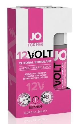 Возбуждающая сыворотка мощного действия JO Volt 12V Spray - 2 мл.