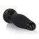 Чёрный мини-вибромассажер Coco Licious Hide   Play Pocket Massagers - 9 см.