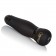 Чёрный мини-вибромассажер Coco Licious Hide   Play Pocket Massagers - 9 см.