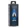 Серебристая анальная пробка DARKER BEYOND EROTIC STEEL BUTT PLUG - 8,9 см.