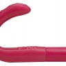 Ярко-розовый вибромассажёр простаты Coarsed Coral Prostate Massager