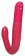 Ярко-розовый вибромассажёр простаты Coarsed Coral Prostate Massager