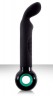 Черный вибратор для G-стимуляции Envie G Spot - 22 см.