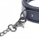 Тёмно-синий кожаный ошейник с поводком DARKER LIMITED COLLECTION COLLAR   CHAIN