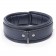 Тёмно-синий кожаный ошейник с поводком DARKER LIMITED COLLECTION COLLAR   CHAIN