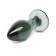 Стеклянная анальная пробочка DARKER SOMETHING DARKER GLASS BUTT PLUG - 10,7 см.