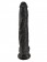 Чёрный фаллоимитатор-гигант 14  Cock with Balls - 37,5 см.
