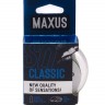 Классические презервативы в пластиковом кейсе MAXUS Classic - 3 шт.