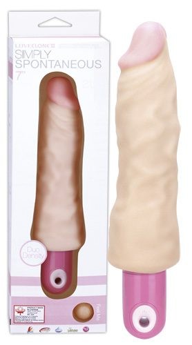 Реалистичный вибратор Simply Spontaneous S - 17,5 см.