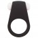Чёрное эрекционное виброкольцо LIT-UP SILICONE STIMU RING 4 BLACK
