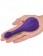 Фиолетовый вибростимулятор Focus Sonic Vibrator с 3 насадками