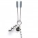 Зажимы для сосков на нитке бусин DARKER AT MY MERCY BEADED CHAIN NIPPLE CLAMPS
