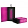 Розовый текстурированный вибромассажер Charms Plush Raspberry Pink