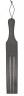 Черная шлепалка Three Finger Paddle Tawse - 51 см.