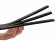 Черная шлепалка Three Finger Paddle Tawse - 51 см.