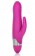 Вибромассажер с клиторальной стимуляцией Turn it Up! 7-Function Silicone Massager - 20,3 см.