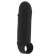 Чёрная удлиняющая насадка Stretchy Thick Penis Extension No.35 - 15,2 см.