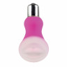 Массажер розового цвета со съемной насадкой для заморозки Posh Silicone Kiss