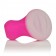 Массажер розового цвета со съемной насадкой для заморозки Posh Silicone Kiss