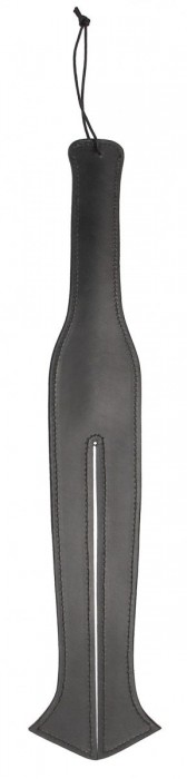 Черная шлепалка Two Finger Paddle Tawse - 51 см.