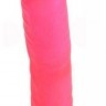 Красный анальный вибратор Jelly Anal Slim Jim - 17,5 см.